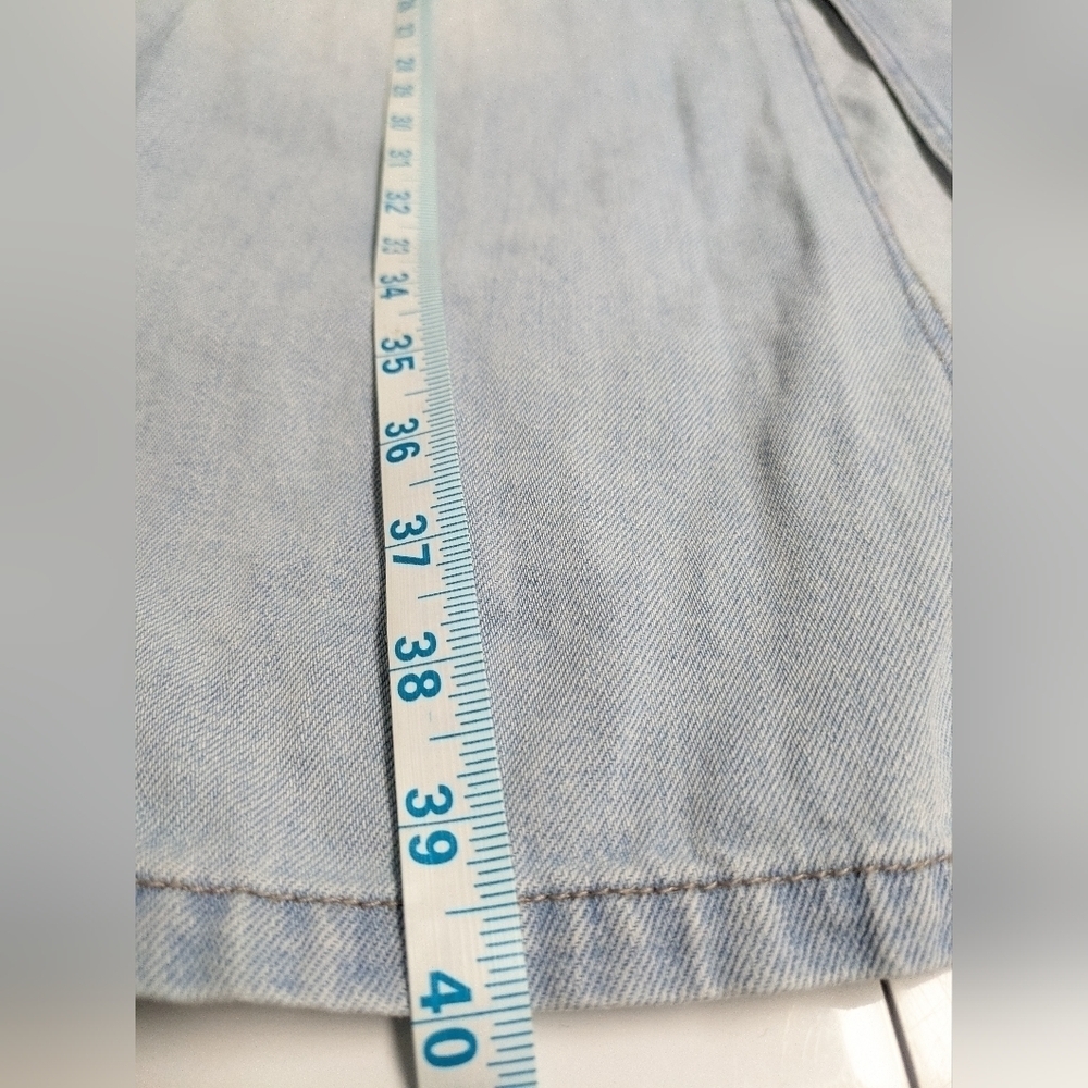 Simons Icône denim midi skirt size L - Picture 9 of 11